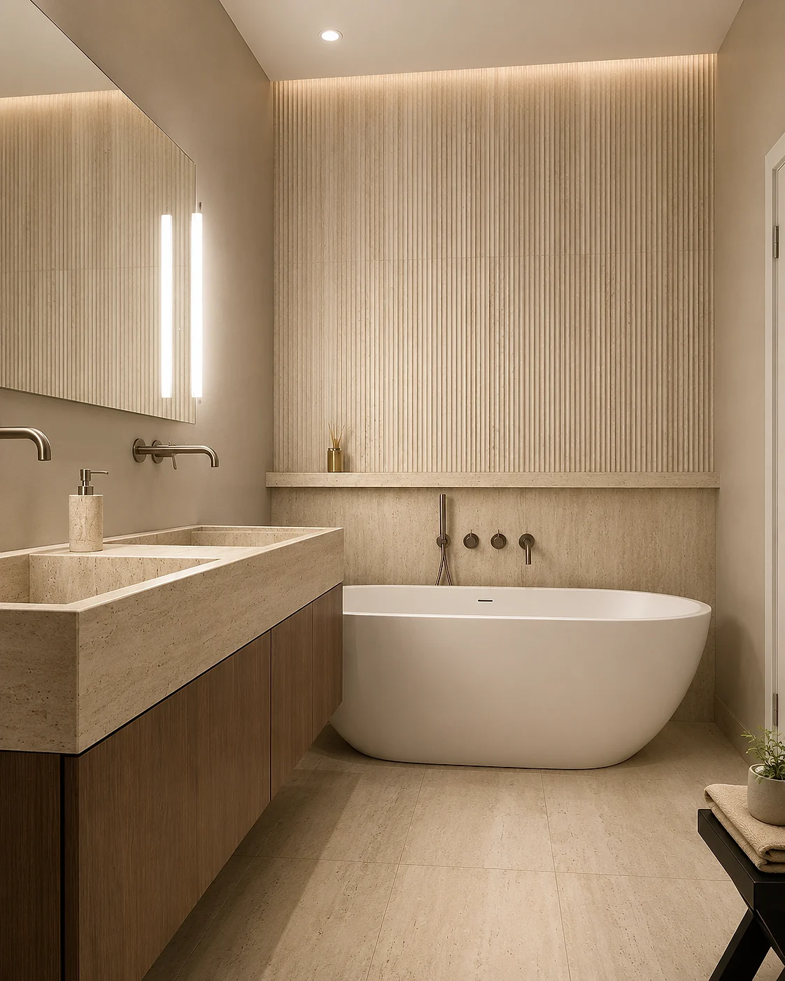 Custom bathroom vanity — realisation 10